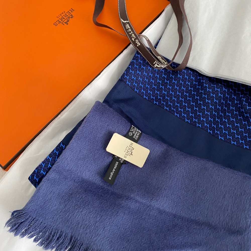 Hermès scarf shawl pashmina new w/ tags unissex